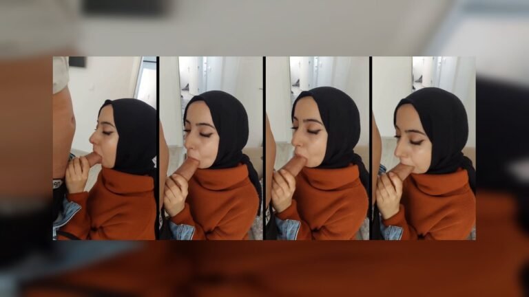 Türbanlı güzellik sakso çekerek boşalttı twitter çifti